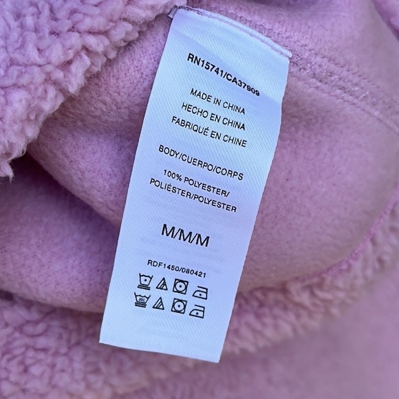 Splendid Women's Sundown Ashley Pullover Cropped Sweatshirt in Bubble Gum Medium - Picture 7 of 7